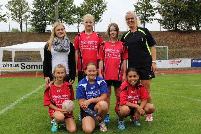 Die Mannschaften des Bezirksschülertreffens 2016 in Massbach